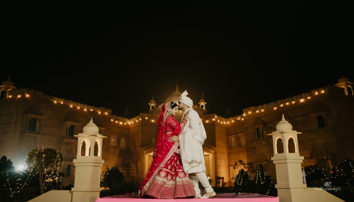Divine Romance: A Temple Destination Wedding in India