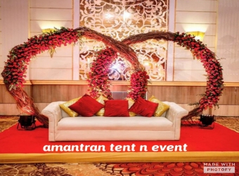 Amantran tent event