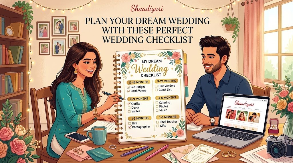 With These Perfect Wedding Checklist, Plan Your Dream Wedding