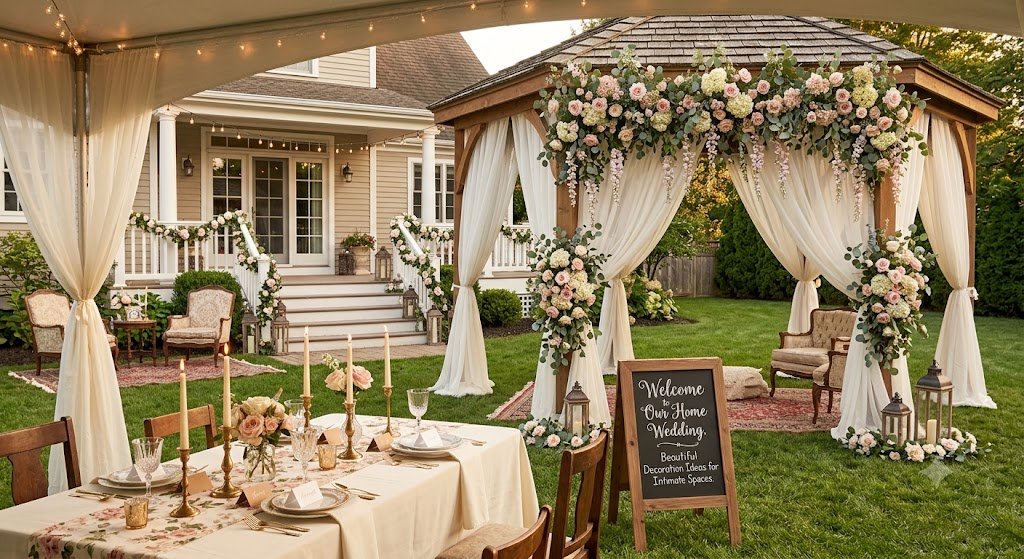 Beautiful Home Wedding Decoration Ideas