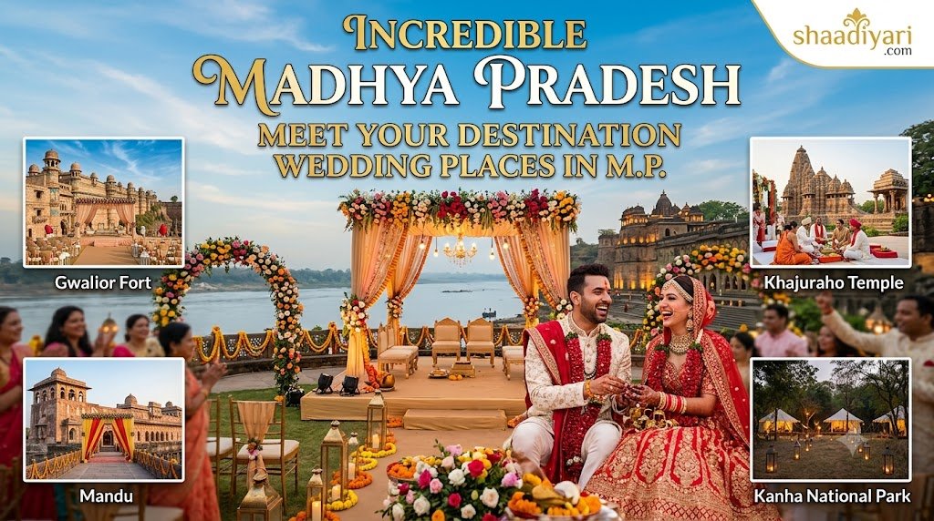 Incredible Madhya Pradesh, meet your Destination Wedding Places in M.P.