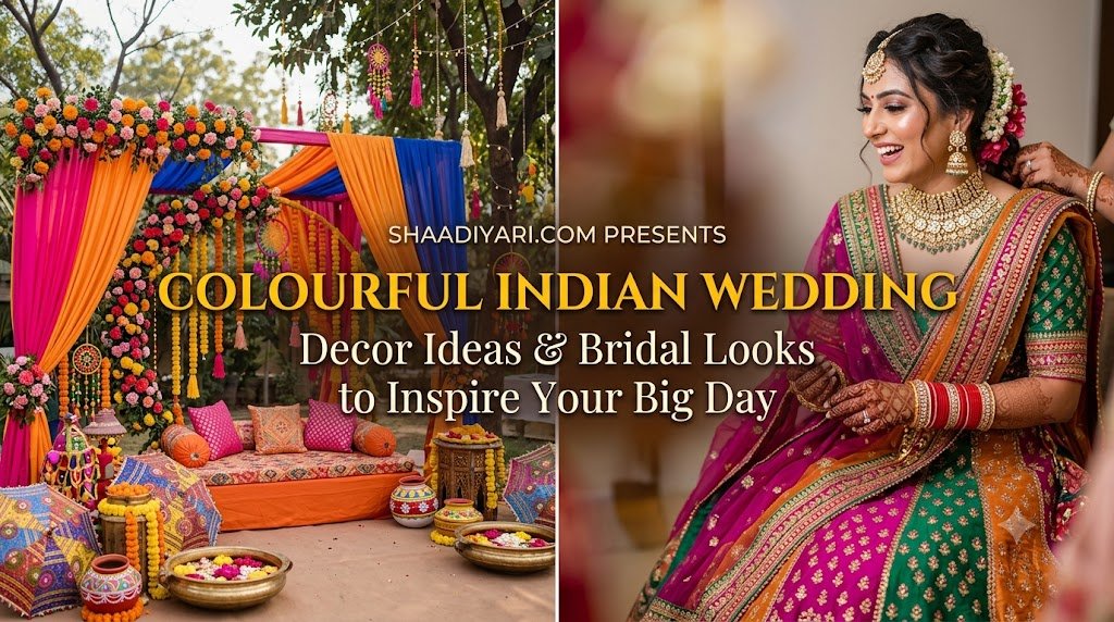 Colourful Indian Wedding Decor Ideas & Bridal Looks to Inspire Your Big Day