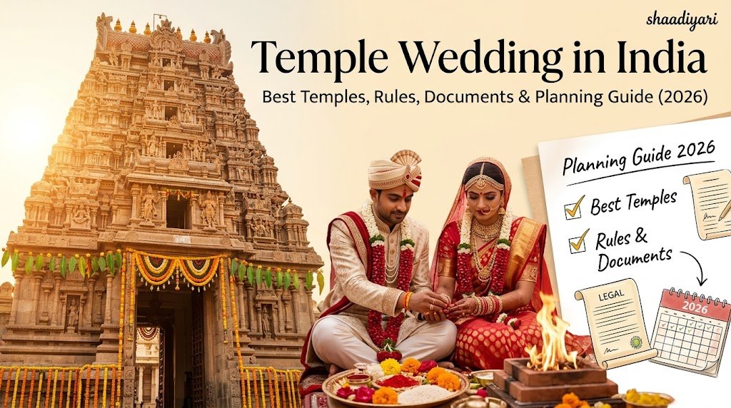 Temple Wedding in India: Best Temples, Rules, Documents & Planning Guide